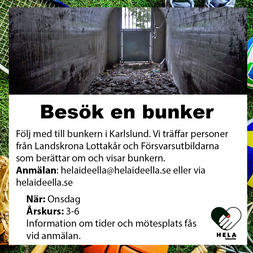 Besök en bunker! 